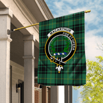 Garden Flag MacArthur Ancient Tartan Flag Clan Badge Tartan House Flag