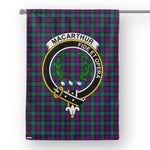 Garden Flag MacArthur Of Milton Tartan Flag Clan Badge Tartan House Flag