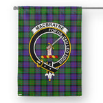 Garden Flag MacBrayne Tartan Flag Clan Badge Tartan House Flag