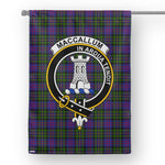 Garden Flag MacCallum Of Berwick Tartan Flag Clan Badge Tartan House Flag