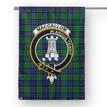 Garden Flag MacCallum Tartan Flag Clan Badge Tartan House Flag