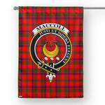 Garden Flag MacColl Modern Tartan Flag Clan Badge Tartan House Flag