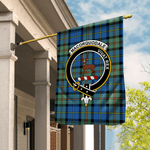 Garden Flag MacCorquodale Tartan Flag Clan Badge Tartan House Flag