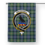 Garden Flag MacDonell Of Glengarry Ancient Tartan Flag Clan Badge Tartan House Flag