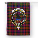 MacDonell Tartan Garden Flag MacDonell Of Glengarry Modern Tartan Flag Clan Badge Tartan House Flag