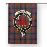 Garden Flag MacDuff Hunting Modern Tartan Flag Clan Badge Tartan House Flag
