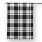 MacFarlane Tartan Garden Flag MacFarlane Black And White Tartan Flag Tartan House Flag, Tartan Garden Flag, Tartan Flag, Plaid Flag, Christmas Plaid Flag