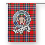 Garden Flag MacFarlane Modern Clan Badge Tartan Flag Scottish Tartan House Flag - Scotstee Shop
