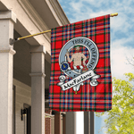 Garden Flag MacFarlane Modern Clan Badge Tartan Flag Scottish Tartan House Flag - Scotstee Shop