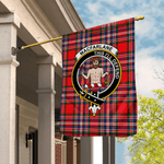 Garden Flag MacFarlane Modern Tartan Flag Clan Badge Tartan House Flag