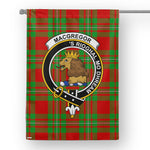 Garden Flag MacGregor Modern Tartan Flag Clan Badge Tartan House Flag