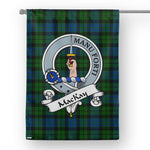 Garden Flag MacKay Modern Clan Badge Tartan Flag Scottish Tartan House Flag,buffalo plaid garden flag,irish family crest flags,ns tartan flags,scottish clan flags,scottish clan flags uk,Scottish Tartan House Flag,Tartan Clan Flag,tartan day flag,Tartan Garden Flag