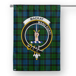 Garden Flag MacKay Modern Tartan Flag Clan Badge Tartan House Flag