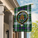 Mackenzie Tartan Flag MacKenzie Dress Modern Tartan Flag Clan Badge Tartan House Flag Mackenzie Tartan Garden Flag