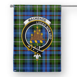 Garden Flag MacKenzie Tartan Flag Clan Badge Tartan House Flag Mackenzie Tartan Garden Flag