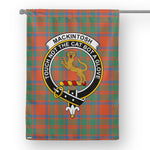 Garden Flag MacKintosh Ancient Tartan Flag Clan Badge Tartan House Flag