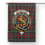 Garden Flag MacKintosh Hunting Modern Tartan Flag Clan Badge Tartan House Flag