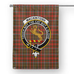 Garden Flag MacKintosh Hunting Weathered Tartan Flag Clan Badge Tartan House Flag