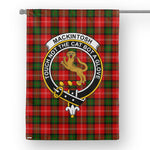 Garden Flag MacKintosh Tartan Flag Clan Badge Tartan House Flag