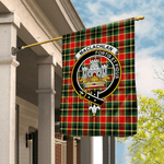 Garden Flag MacLachlan Hunting Modern Tartan Flag Clan Badge Tartan House Flag