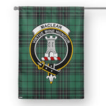 Garden Flag MacLean Hunting Ancient Tartan Flag Clan Badge Tartan House Flag