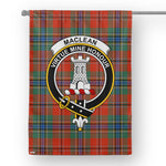 Garden Flag MacLean Of Duart Ancient Tartan Flag Clan Badge Tartan House Flag