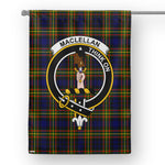 Garden Flag MacLellan Modern Tartan Flag Clan Badge Tartan House Flag