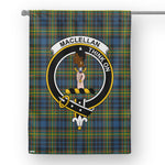 Garden Flag MacLellan Tartan Flag Clan Badge Tartan House Flag