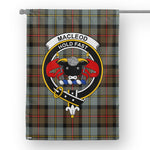 Garden Flag MacLeod Of Harris Weathered Tartan Flag Clan Badge Tartan House Flag