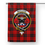 Garden Flag MacLeod Of Raasay Tartan Flag Clan Badge Tartan House Flag