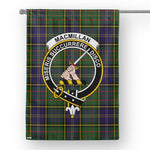 Garden Flag MacMillan Hunting Modern Tartan Flag Clan Badge Tartan House Flag
