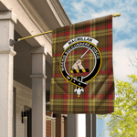 Garden Flag MacMillan Old Weathered Tartan Flag Clan Badge Tartan House Flag