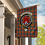 Garden Flag MacNaughton Ancient Tartan Flag Clan Badge Tartan House Flag