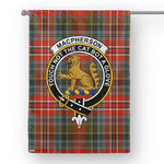 Garden Flag MacPherson Weathered Tartan Flag Clan Badge Tartan House Flag