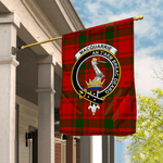 Garden Flag MacQuarrie Tartan Flag Clan Badge Tartan House Flag