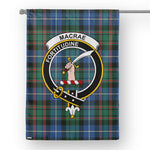 Garden Flag MacRae Hunting Ancient Tartan Flag Clan Badge Tartan House Flag