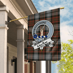 Garden Flag MacRae Hunting Weathered Clan Badge Tartan Flag Scottish Tartan House Flag,buffalo plaid garden flag,irish family crest flags,ns tartan flags,scottish clan flags,scottish clan flags uk,Scottish Tartan House Flag,Tartan Clan Flag,tartan day flag,Tartan Garden Flag