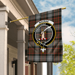 Garden Flag MacRae Hunting Weathered Tartan Flag Clan Badge Tartan House Flag
