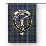 Garden Flag MacRae Tartan Flag Clan Badge Tartan House Flag