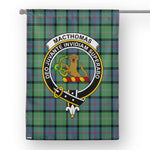 Garden Flag MacThomas Ancient Tartan Flag Clan Badge Tartan House Flag