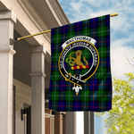 Garden Flag MacThomas Modern Tartan Flag Clan Badge Tartan House Flag