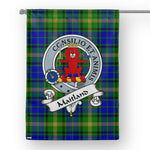 Garden Flag MaiTland Clan Badge Tartan Flag Scottish Tartan House Flag,buffalo plaid garden flag,irish family crest flags,ns tartan flags,scottish clan flags,scottish clan flags uk,Scottish Tartan House Flag,Tartan Clan Flag,tartan day flag,Tartan Garden Flag