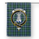 Garden Flag Malcolm Ancient Tartan Flag Clan Badge Tartan House Flag