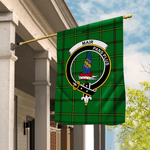 Garden Flag Mar Hunting Tartan Flag Clan Badge Tartan House Flag