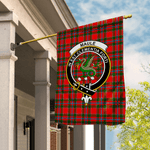 Garden Flag Maule Red Tartan Flag Clan Badge Tartan House Flag