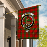 Garden Flag Maxwell Red Tartan Flag Clan Badge Tartan House Flag