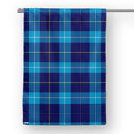 Garden Flag McKerrell Blue Tartan Flag Tartan House Flag, Tartan Garden Flag, Tartan Flag, Plaid Flag, Christmas Plaid Flag