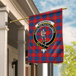 Garden Flag McKerrell Red Tartan Flag Clan Badge Tartan House Flag