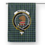 Garden Flag Melville Tartan Flag Clan Badge Tartan House Flag