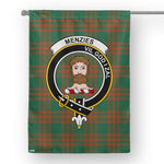 Garden Flag Menzies Green Ancient Tartan Flag Clan Badge Tartan House Flag